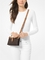 Bandolera Michael Kors dos cremalleras logo brown